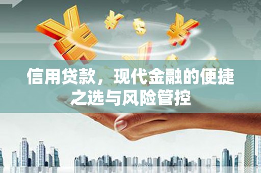 万丹信用贷款，现代金融的便捷之选与风险管控