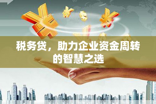 万丹税务贷，助力企业资金周转的智慧之选