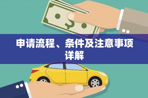 万丹申请流程、条件及注意事项详解
