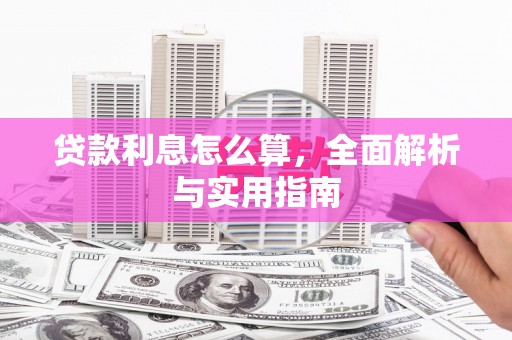 万丹贷款利息怎么算，全面解析与实用指南