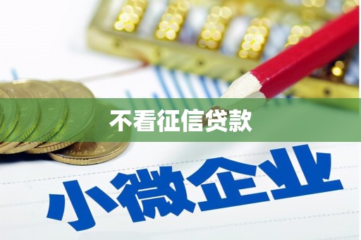 万丹不看征信贷款