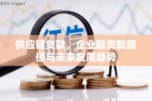 万丹供应链贷款，企业融资新路径与未来发展趋势
