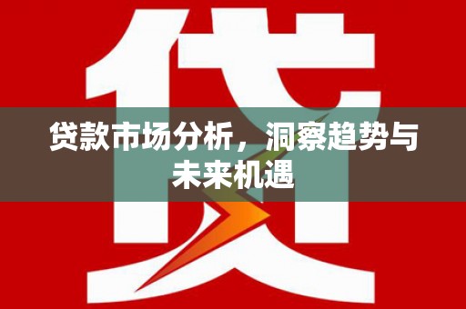 万丹贷款市场分析，洞察趋势与未来机遇