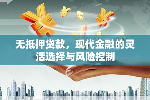 万丹无抵押贷款，现代金融的灵活选择与风险控制