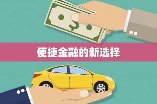 万丹便捷金融的新选择