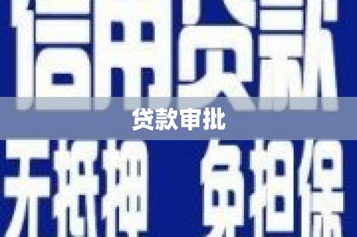 万丹贷款审批
