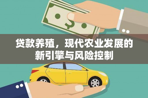 万丹贷款养殖，现代农业发展的新引擎与风险控制