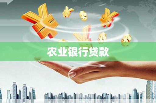 万丹农业银行贷款