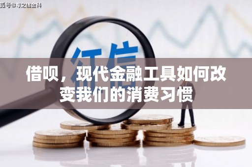 万丹借呗，现代金融工具如何改变我们的消费习惯