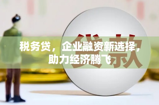 万丹税务贷，企业融资新选择，助力经济腾飞