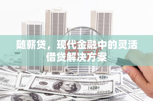 万丹随薪贷，现代金融中的灵活借贷解决方案