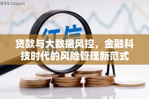 万丹贷款与大数据风控，金融科技时代的风险管理新范式