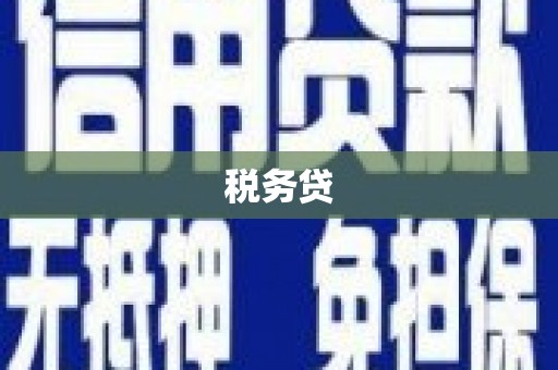 万丹税务贷