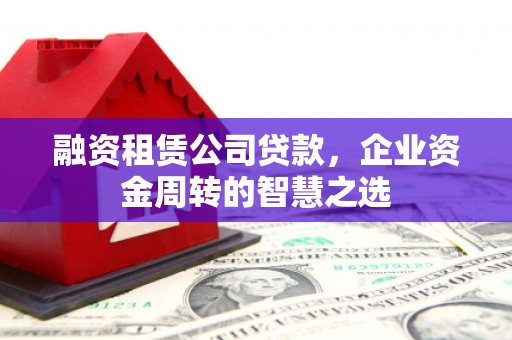 万丹融资租赁公司贷款，企业资金周转的智慧之选