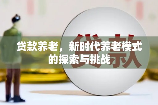 万丹贷款养老，新时代养老模式的探索与挑战