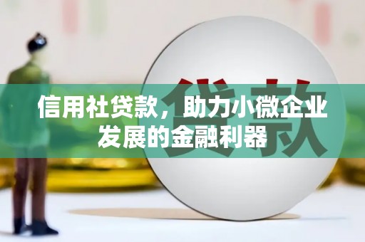 万丹信用社贷款，助力小微企业发展的金融利器