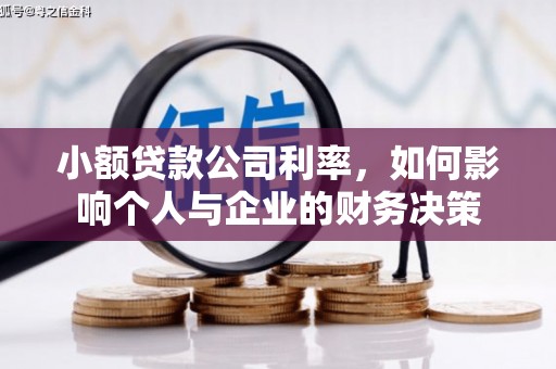 万丹小额贷款公司利率，如何影响个人与企业的财务决策