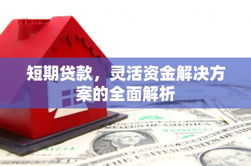 万丹短期贷款，灵活资金解决方案的全面解析