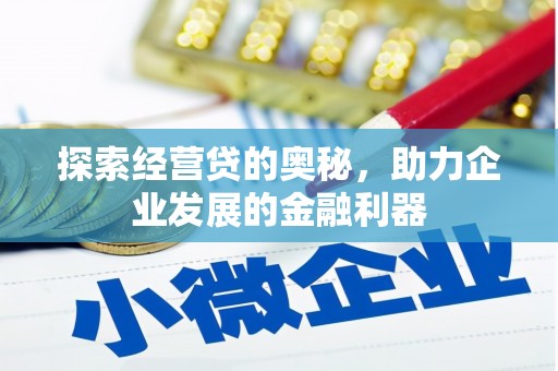 万丹探索经营贷的奥秘，助力企业发展的金融利器
