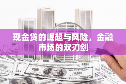 万丹现金贷的崛起与风险，金融市场的双刃剑