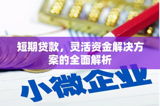 万丹短期贷款，灵活资金解决方案的全面解析