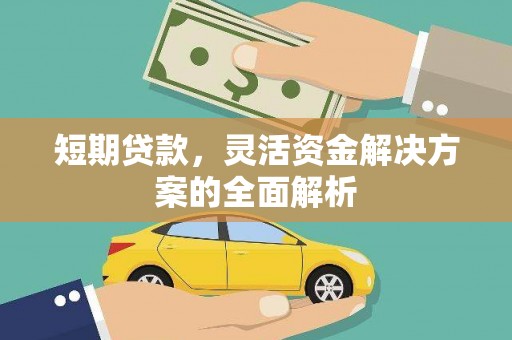 万丹短期贷款，灵活资金解决方案的全面解析