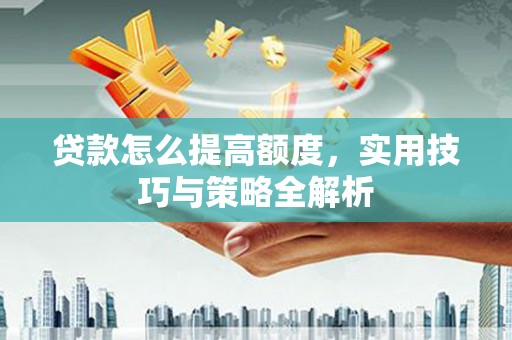 万丹贷款怎么提高额度，实用技巧与策略全解析