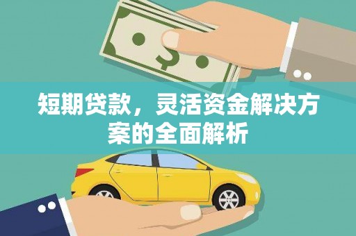 万丹短期贷款，灵活资金解决方案的全面解析