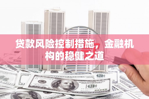 万丹贷款风险控制措施，金融机构的稳健之道