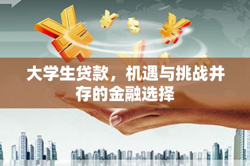 万丹大学生贷款，机遇与挑战并存的金融选择