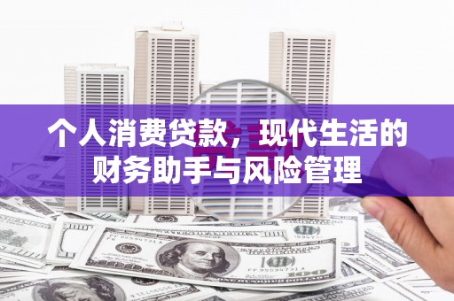 万丹个人消费贷款，现代生活的财务助手与风险管理