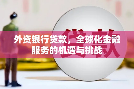 万丹外资银行贷款，全球化金融服务的机遇与挑战