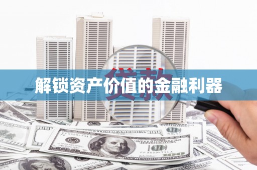 万丹解锁资产价值的金融利器